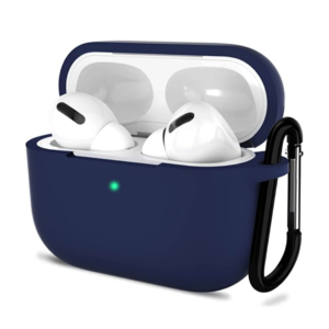 CANVEE Airpods pro Silicone Case Cover With Handy Carabiner