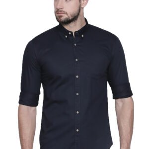 Generic Men's Cotton Slim Fit Casual Shirt